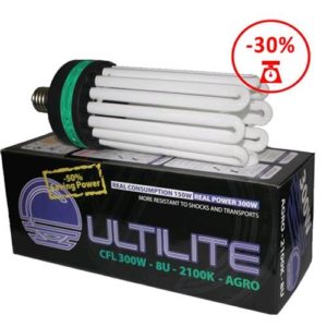 CFL CULTILITE BLACK SERIES 300W AGRO 2100K°