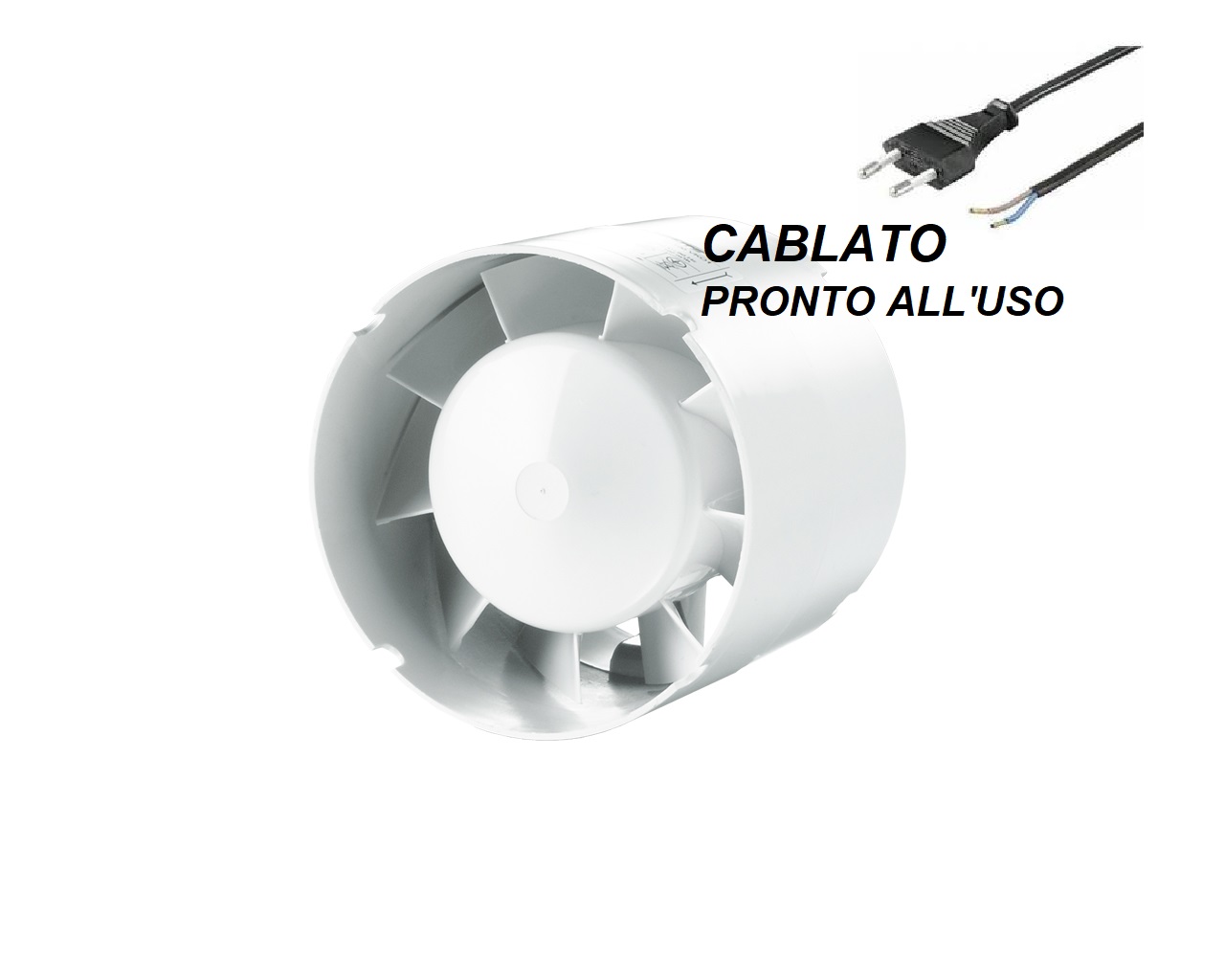 VENTS VK01 125mm 190MC/H Cablato