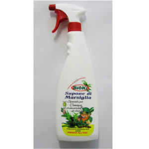 BIOKI SAPONE DI MARSIGLIA  550ml (Piante Aromatiche e Canapa)