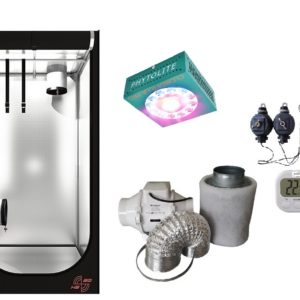 GROW BOX ALLESTITA 60X60X160 LED Phytolite Clorofilla Pro 80