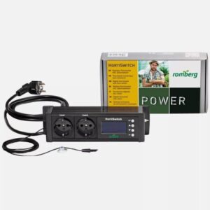 TERMOSTATO DIGITALE CON TIMER LUCE HORTISWITCH ROMBERG