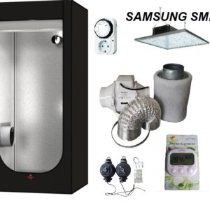 Grow Box Allestita 120x120x200 Led Samsung 320w